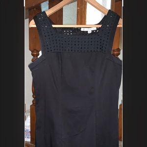 Black Eyelet Dress